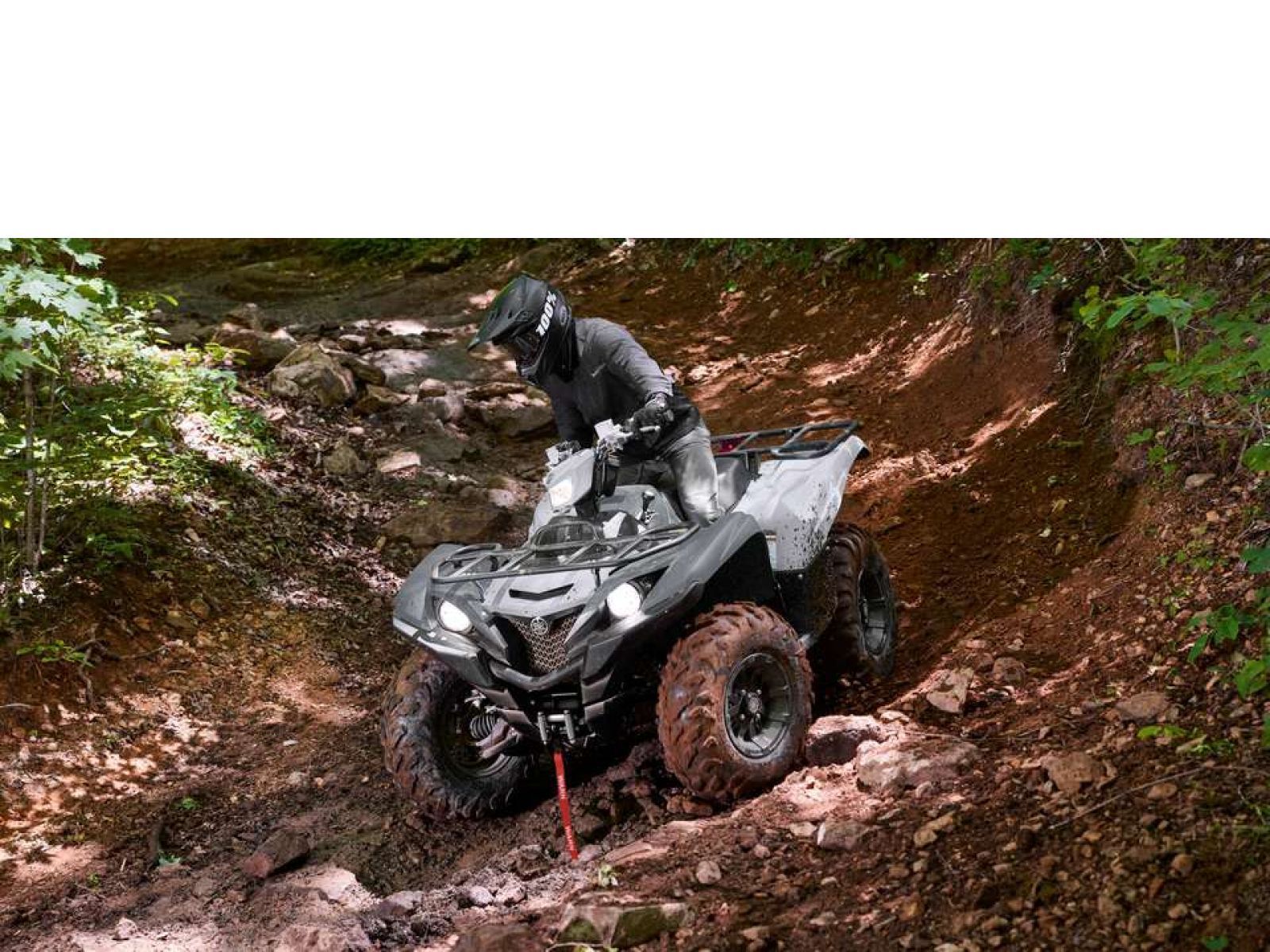 Мотовездеход ATV YAMAHA Grizzly 700 EPS (White  Armor Grey) 2024